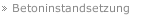 Betoninstandsetzung